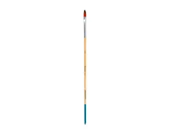 Pinceau pour peinture acrylique et aquarelle liderpapel n 00 pointe langue de chat en poils synthetiques