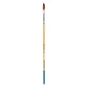 Pinceau pour peinture acrylique et aquarelle liderpapel n 1 pointe langue de chat en poils synthetiques
