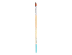 Pinceau pour peinture acrylique et aquarelle liderpapel n 1 pointe langue de chat en poils synthetiques