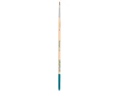 Pinceau pour peinture acrylique et aquarelle liderpapel n 0 pointe ronde en poils synthetiques