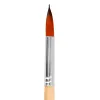 Pinceau pour peinture acrylique et aquarelle liderpapel n 12 pointe ronde en poils synthetiques