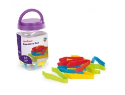 Pinces de tri et de motricite miniland lot de 16 pieces 13 cm