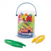 Pinces jumbo pour tri learning resources lot de 12 pieces 15 cm