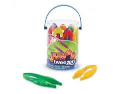 Pinces jumbo pour tri learning resources lot de 12 pieces 15 cm