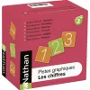 Piste graphique lettres et chiffres nathan nombres