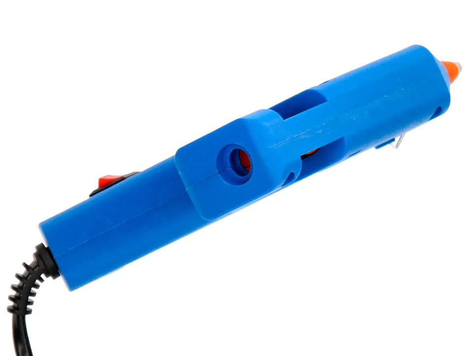 Pistolet colle liderpapel puissance 25w inclus 2 bâtons colle 7mmx100mm