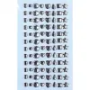 Planche strass diamants graine creative 96 pieces formes assorties