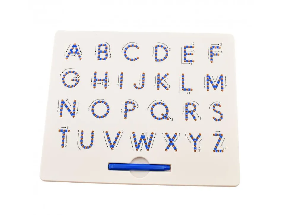 Planches a billes lettres lap apprendre a tenir un stylo 1 tableau magnetique 1 crayon aimante