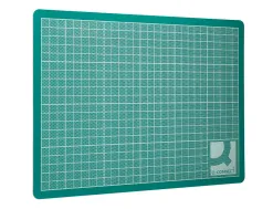 Plaque coupe q-connect pvc épaisseur 3mm 600x900mm a1 coloris vert