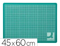 Plaque coupe q-connect pvc épaisseur 3mm 450x600mm a2 coloris vert