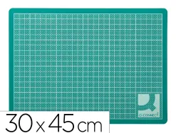 Plaque coupe q-connect pvc épaisseur 3mm 300x450mm a3 coloris vert