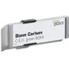 Plaque de porte durable info sign 149x52,5mm acrylique/aluminium coloris argent metallise