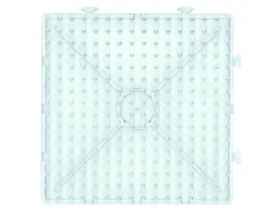 Plaque graine creative pour maxi perles a repasser carree 15x15cm