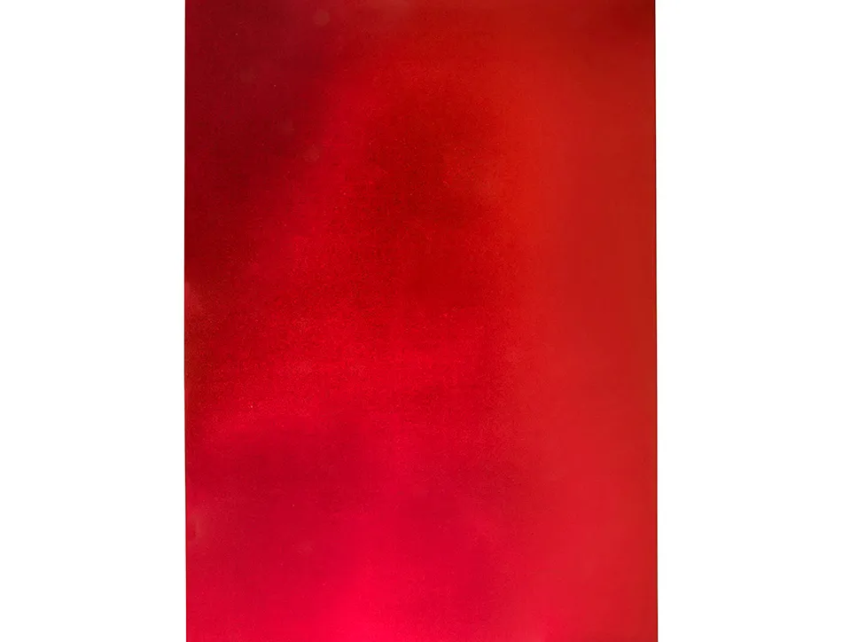 Plaque mousse liderpapel métallisée 50x70cm 60g/m2 épaisseur 2mm unicolore rouge
