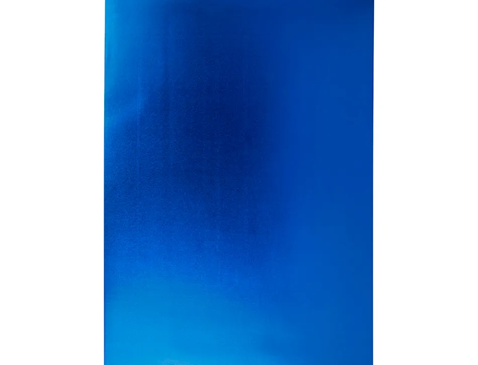 Plaque mousse liderpapel métallisée 50x70cm 60g/m2 épaisseur 2mm unicolore bleu