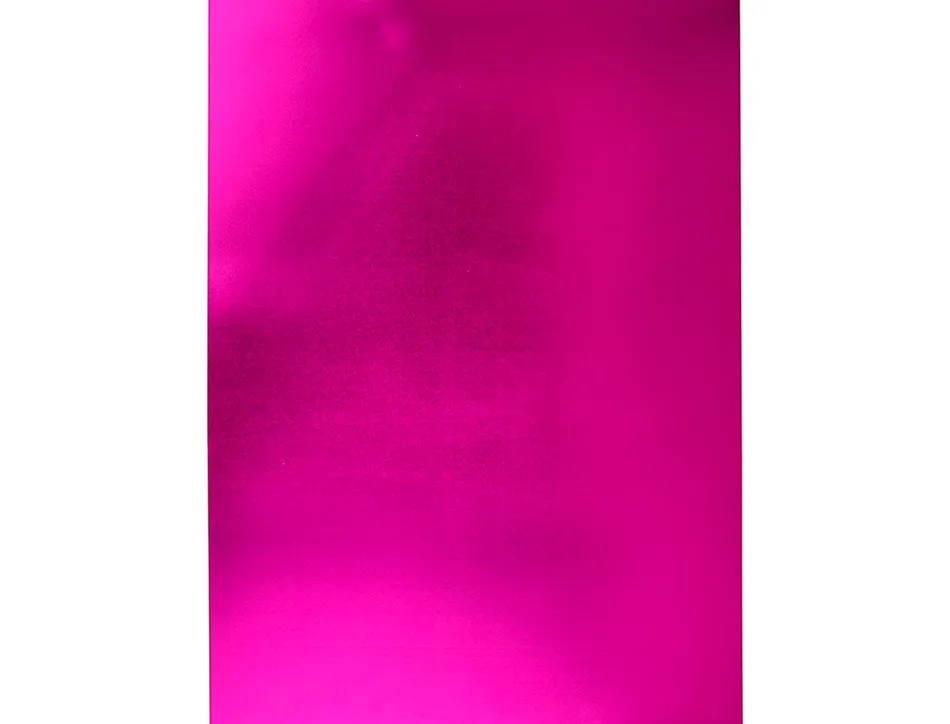 Plaque mousse liderpapel métallisée 50x70cm 60g/m2 épaisseur 2mm unicolore rose