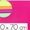 Plaque mousse liderpapel 50x70cm 60g/m2 épaisseur 1.5mm unicolore rose fluorescent