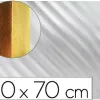 Plaque mousse liderpapel métallisée 50x70cm 60g/m2 épaisseur 2mm unicolore argent