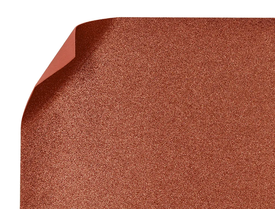 Plaque mousse liderpapel pailletée 50x70cm 60g/m2 épaisseur 2mm unicolore marron