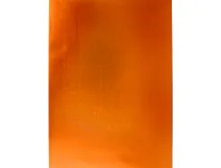 Plaque mousse liderpapel métallisée 50x70cm 60g/m2 épaisseur 2mm unicolore orange