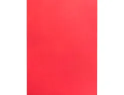 Plaque mousse liderpapel 50x70cm 60g/m2 épaisseur 1.5mm unicolore rouge