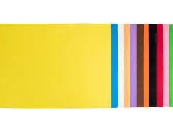 Plaque mousse liderpapel texture serviette 50x70cm 60g/m2 épaisseur 2mm unicolore bleu