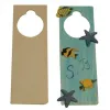 Plaque pour poignee de porte graine creative bois 23x8x0,5cm a decorer