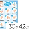 Plaque pvc signaletique biz consigne d'hygine " je me lave les mains" 30x42cm