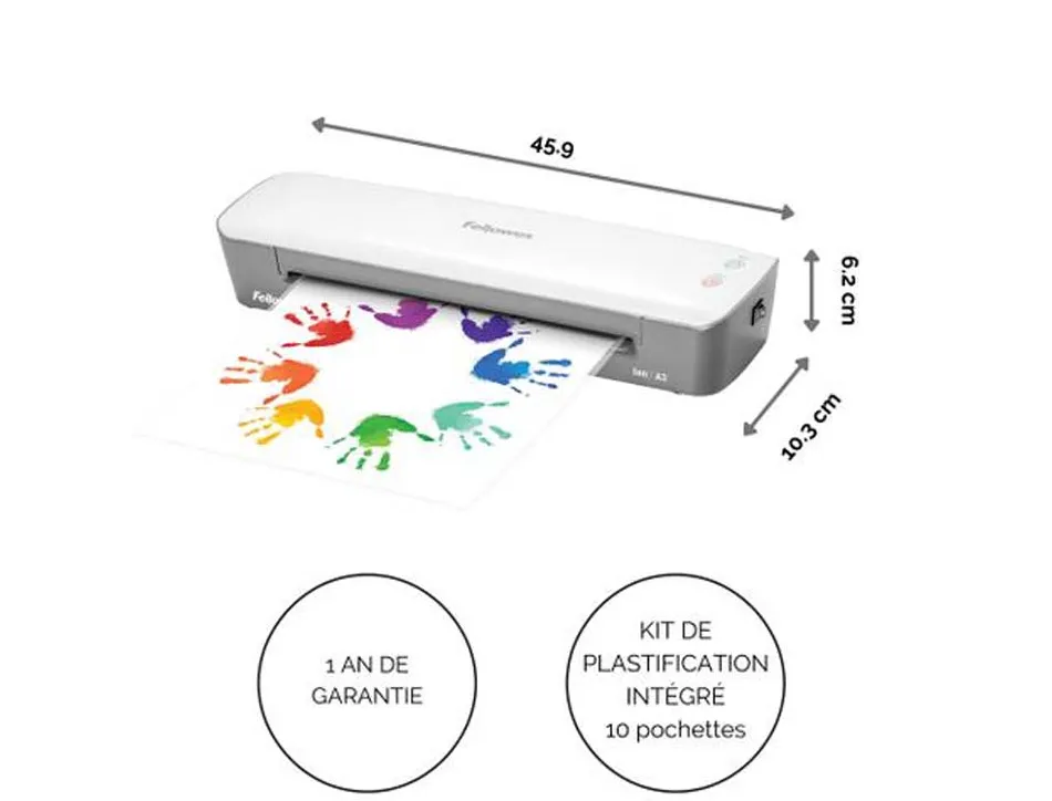 Plastifieuse fellowes ion format a3 125 microns