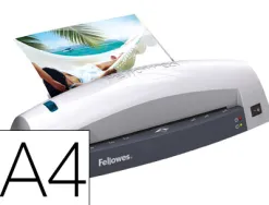 Plastifieuse fellowes lunar à chaud 80/125mc a4 vitesse 300mm/min température non réglable occasionnel