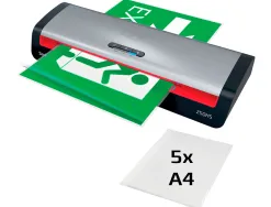 Plastifieuse gbc 250hs office a3 pochette plastification 75 a 125 microns arret automatique prechauffage 1