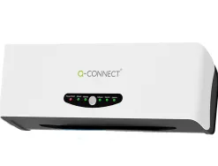 Plastifieuse q-connect professionnelle chaud/froid a3 75/250mc 4 rouleaux température réglable vitesse 300mm/min
