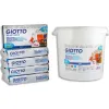 Plastiroc giotto pate minerale facile a lisser pack de 5kg coloris blanc