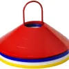 Plot de délimitation plastico rototech avec support diamètre 200mm hauteur 250mm coloris assortis bleu - lot de 20 un