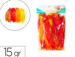 Plumes d'oies sodertex theme autumn 15g 14 a 17 cm