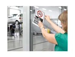 Poche tarifold kang à fermeture aimantée pvc transparent antireflets 20/100e a4 mural dos repositionnable sachet 5u