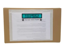 Pochette adhesive paper list porte-documents cristal c5 p/100