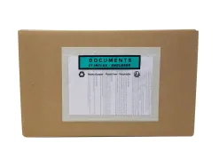 Pochette adhesive paper list porte-documents cristal c6 p/100