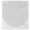 Pochette adhésive q-connect cd-rom polypropylène 127x127mm rabat fermeture adhésif repositionnable sachet 10 unités
