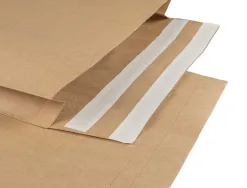 Pochette aller retour taille m auto-adh sive 340x420x80 mm boite de 250 unites