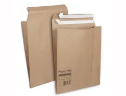 Pochette aller retour taille s auto-adh sive 300x370x80 mm boite de 250 unites