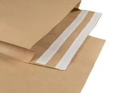 Pochette aller retour taille s auto-adh sive 300x370x80 mm boite de 250 unites