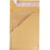 Pochette bulles d'air q-connect 220x260mm 82g kraft matelasse rabat droit auto-adhesive sans fenetre