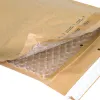 Pochette bulles d'air q-connect 350x470mm 82g kraft matelasse rabat droit auto-adhesive sans fenetre