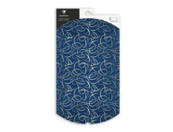 Pochette cadeau clairefontaine pliable 30x40cm kraft motif arabesques