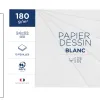 Pochette clairefontaine 1er prix dessin blanc 24x32cm 180g 12 feuilles
