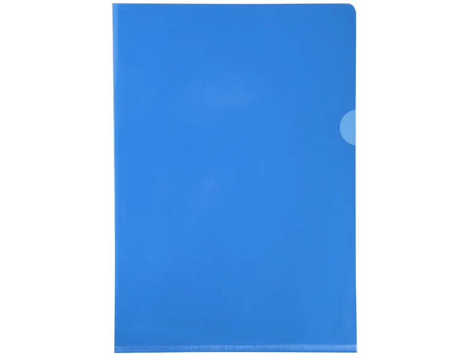 Pochette coin exacompta a4 pvc lisse 13/100eme coloris assortis paquet 100 unites