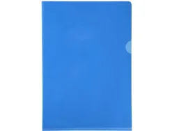 Pochette coin exacompta a4 pvc lisse 13/100eme coloris assortis paquet 100 unites
