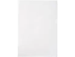 Pochette coin exacompta a4 pvc cristal 13/100eme paquet 10 unites