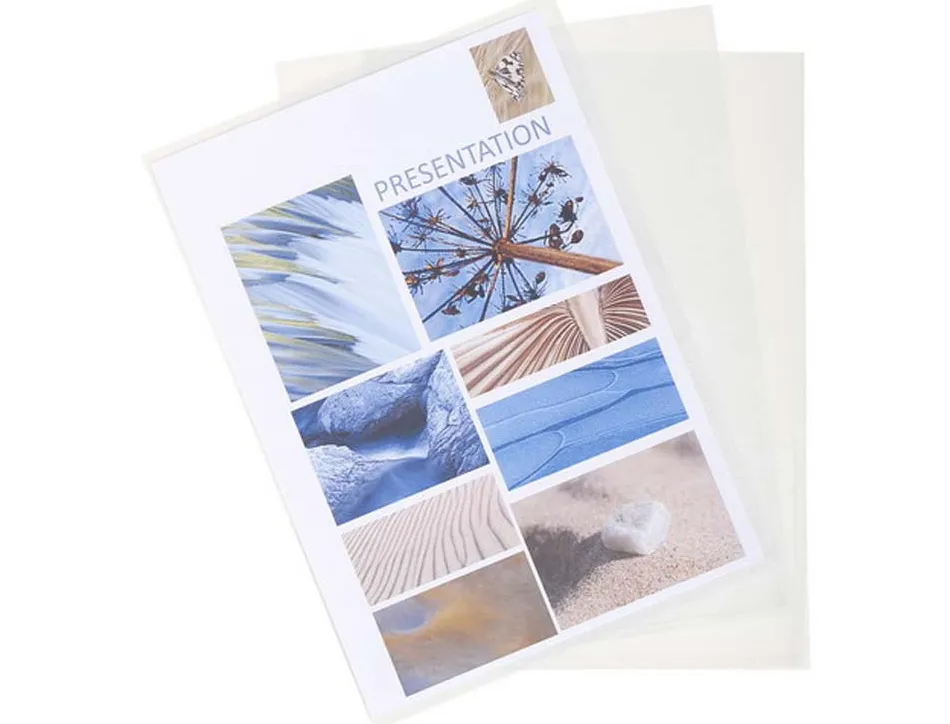 Pochette coin exacompta stop doc polypropylène lisse 11/100e a4 cristal incolore étui carton 100 unités